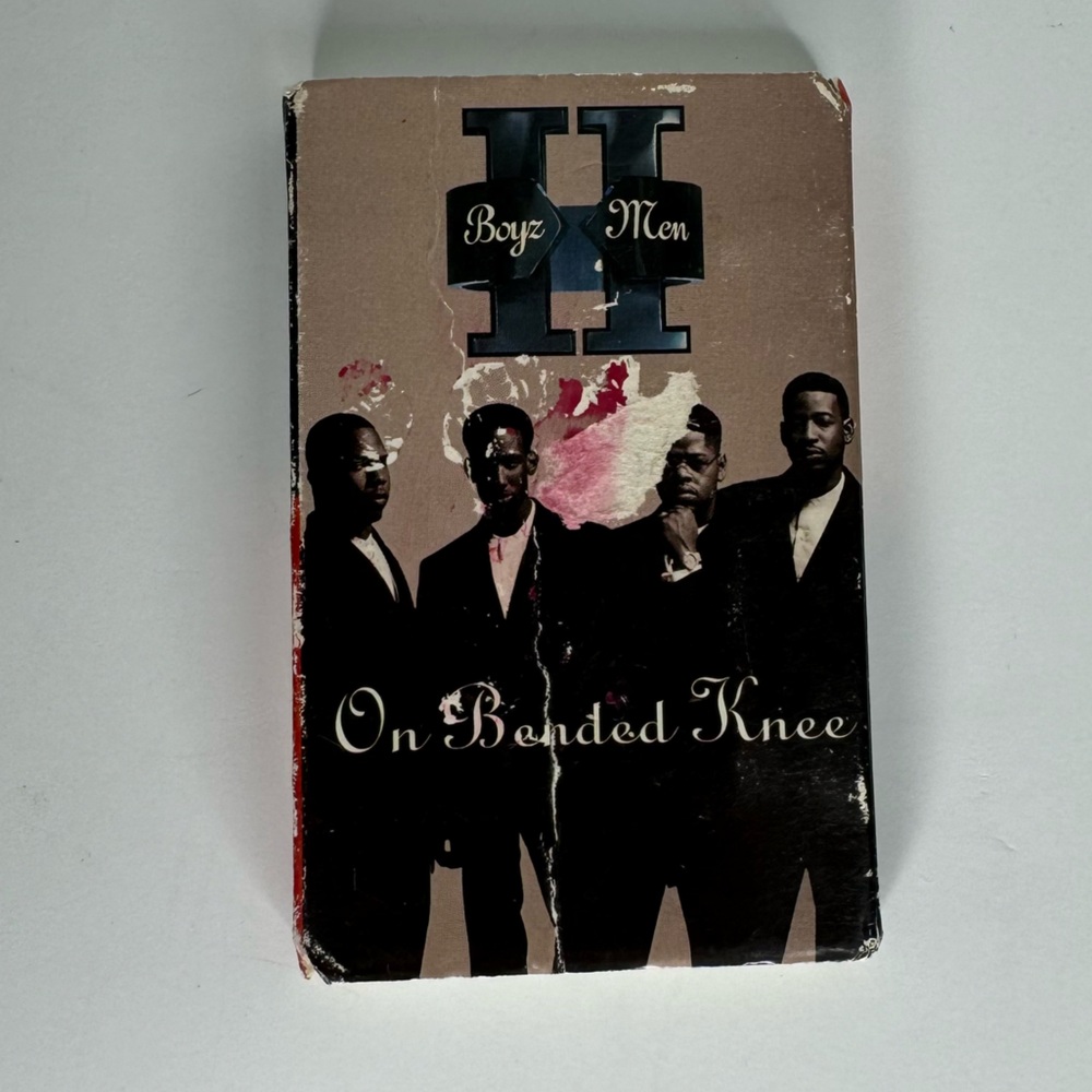 Boyz 2 Men On Bended‎ Knee Cassette Single 1994 Motown Records